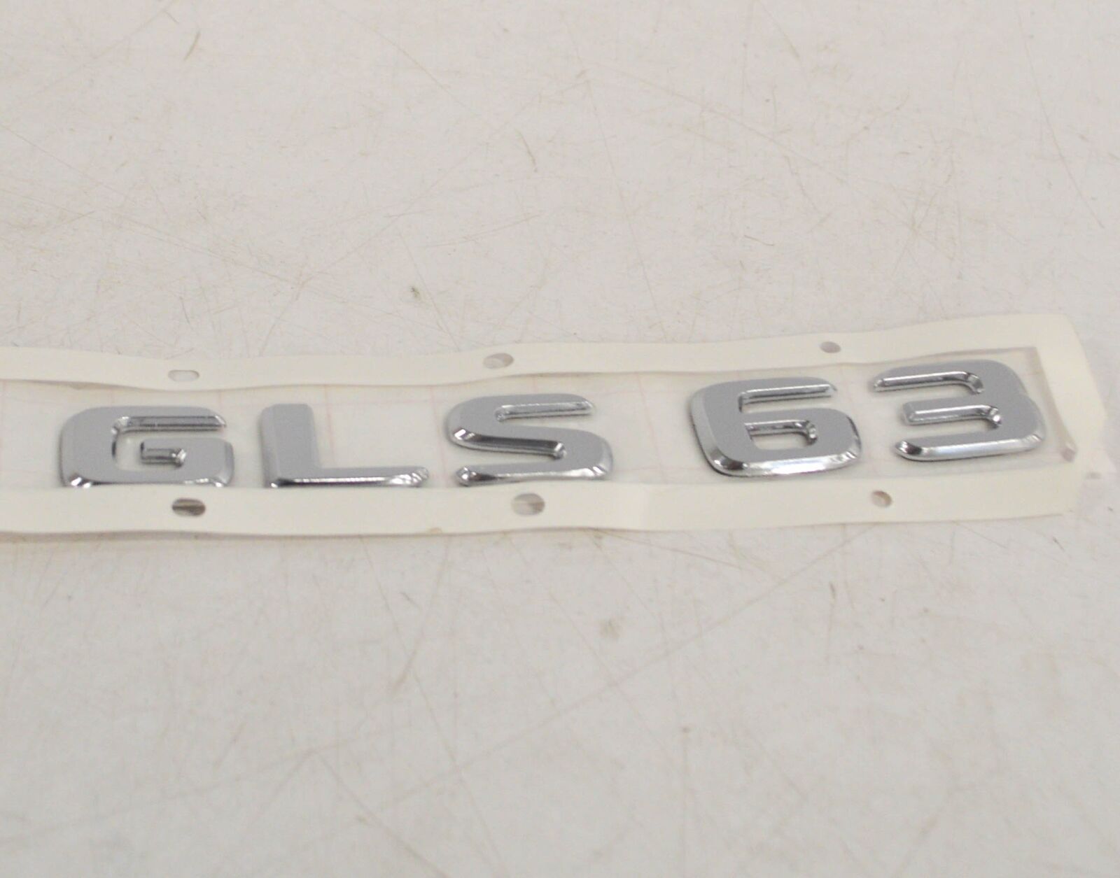 NEW MERCEDES BENZ W166 GLS 63 TRUNK BOOT EMBLEM BADGE A1668175300 ORIGINAL