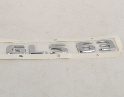 NEW MERCEDES BENZ W166 GLS 63 TRUNK BOOT EMBLEM BADGE A1668175300 ORIGINAL