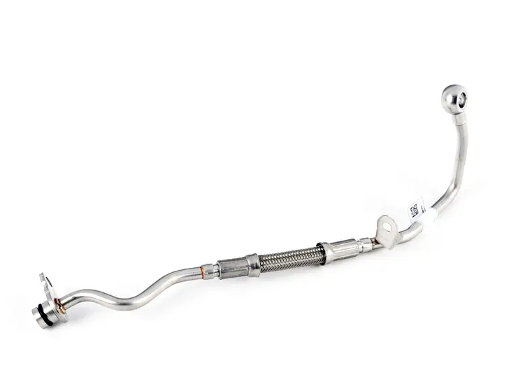 new bmw x7 g07 exhaust turbocharger oil feed line 11427934655 original