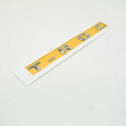 NEW VW T-ROC A1 REAR TRUNK LID INSCRIPTION 2GA853687A 2ZZ 2GA853687A2ZZ ORIGINAL