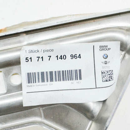 NEW BMW 5 E60 FRONT RIGHT WHEEL HOUSING COVERING BRACKET 51717140964 ORIGINAL