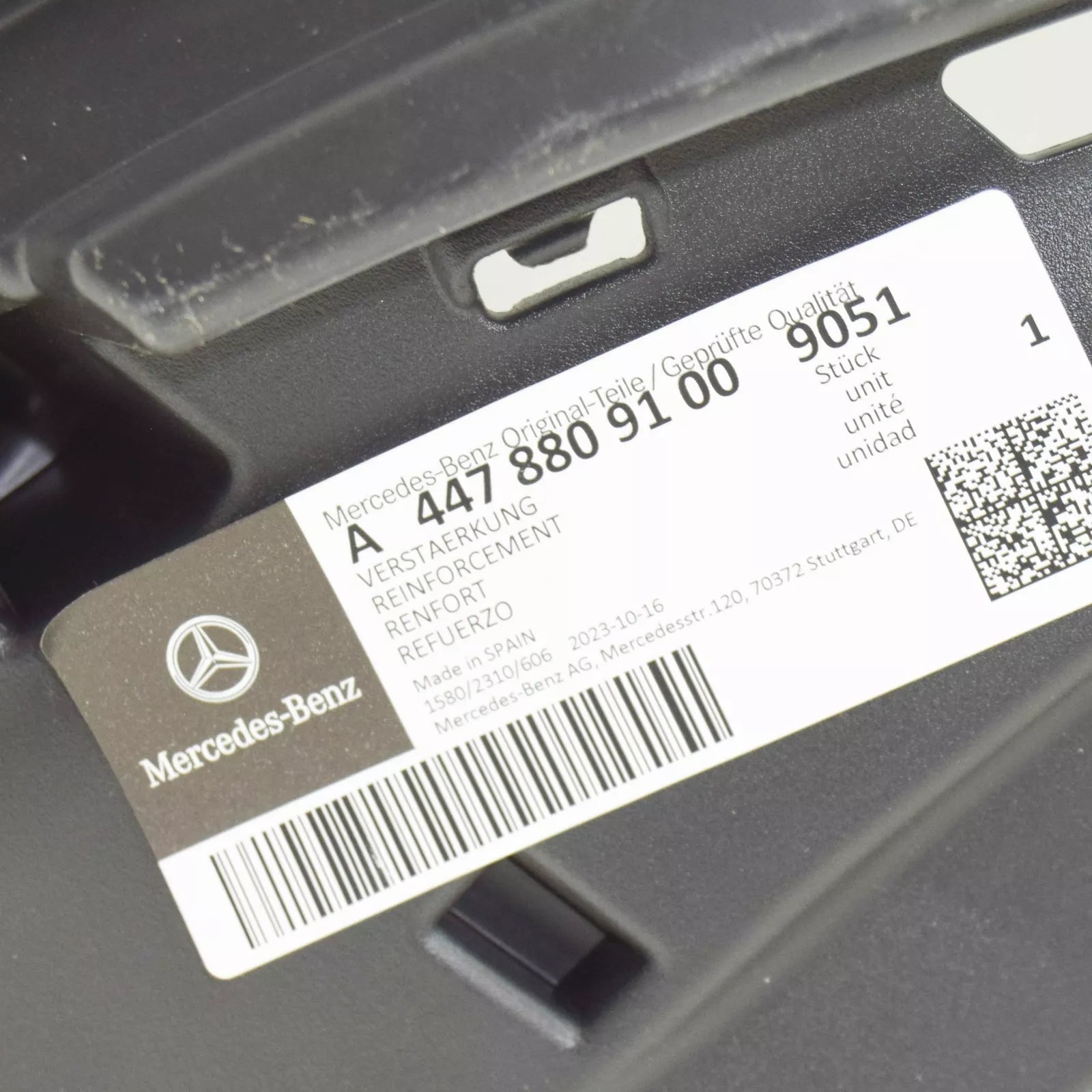 NEW MB TOURER W447 FRONT LEFT BUMPER BRACKET A44788091009051 ORIGINAL