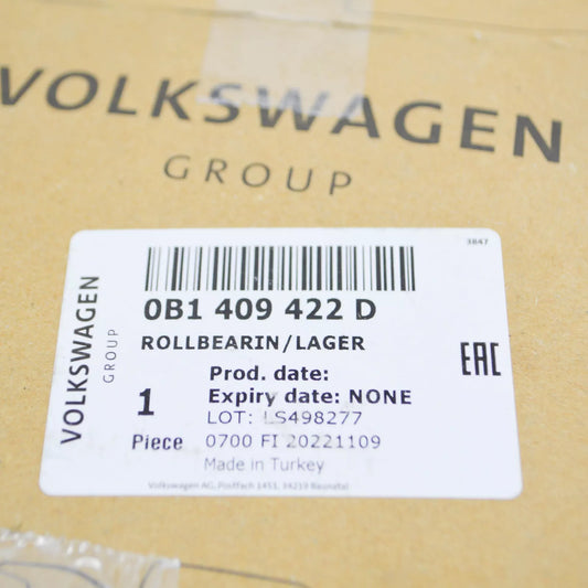 NEW AUDI A4 B8 FRONT DIFFERENTIAL RIGHT TAPER ROLLER BEARING 0B1409422D ORIGINAL