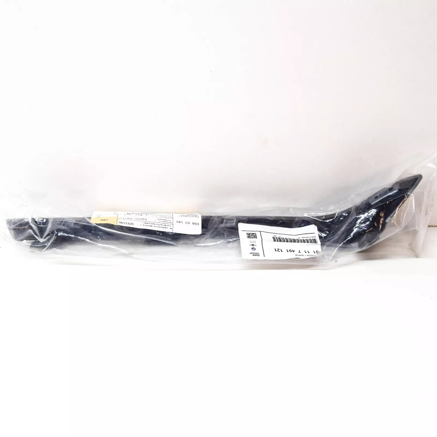 NEW BMW I3 I01 FRONT LEFT BUMPER MOLDING TRIM 7491121 51117491121 ORIGINAL