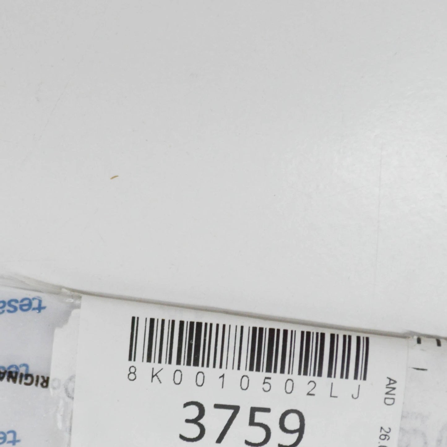 NEW AUDI A4 B8 TYRE PRESSURE DATA PLATE 8K0010502LJ ORIGINAL