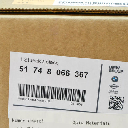 NEW BMW X3 F97 M FRONT LEFT BRAKE AIR DUCT 51748066367 ORIGINAL