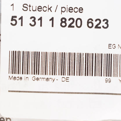 NEW BMW 5 E28 REAR UPPER WINDOW MOLDING 51311820623 1820623 ORIGINAL