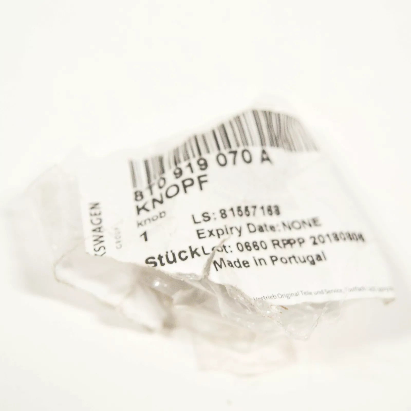 NEW AUDI Q5 8R A4 A5 VOLUME CONTROL ROTARY KNOB 8T0919070A ORIGINAL