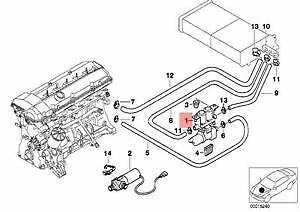 NEW BMW E38 E39 HVAC HEATER CONTROL VALVE WITH WATER PUMP 8374994 64118374994