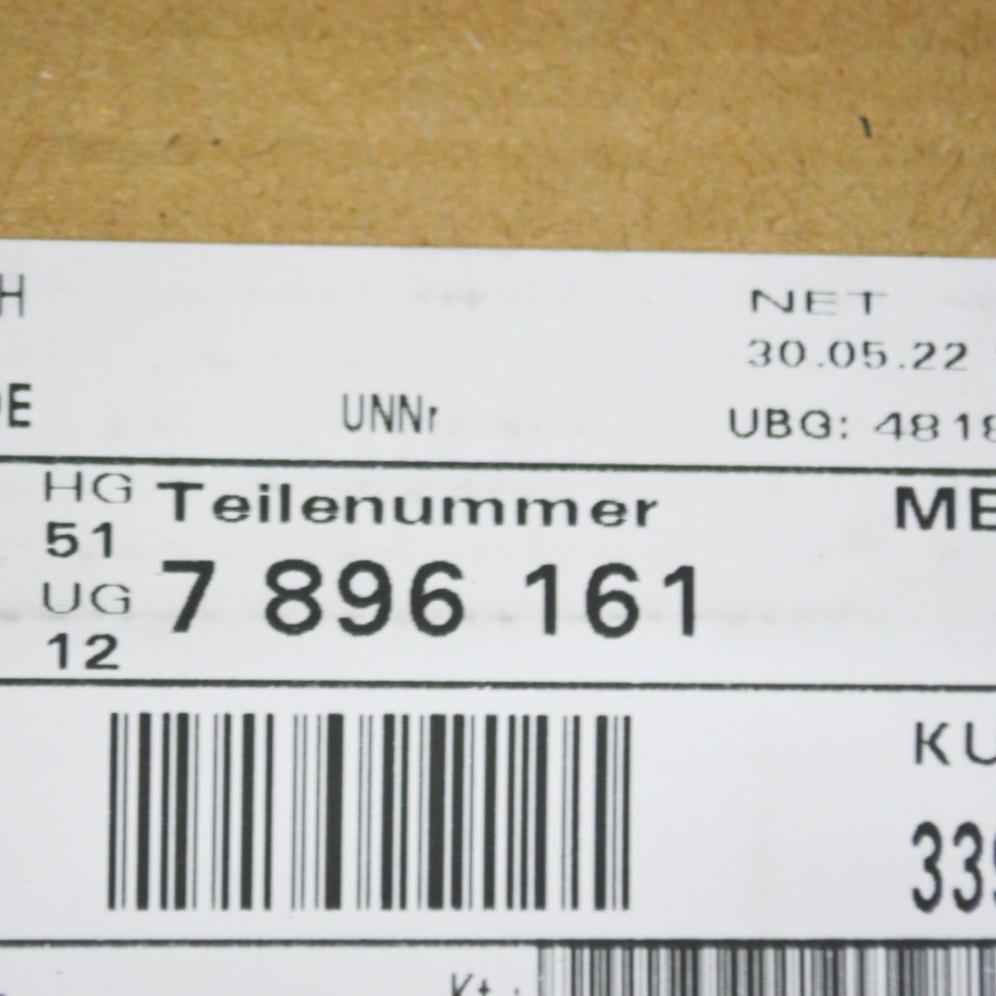 new bmw 3 e46 rear left bumper bracket clip clamp 51127896161 7896161 original