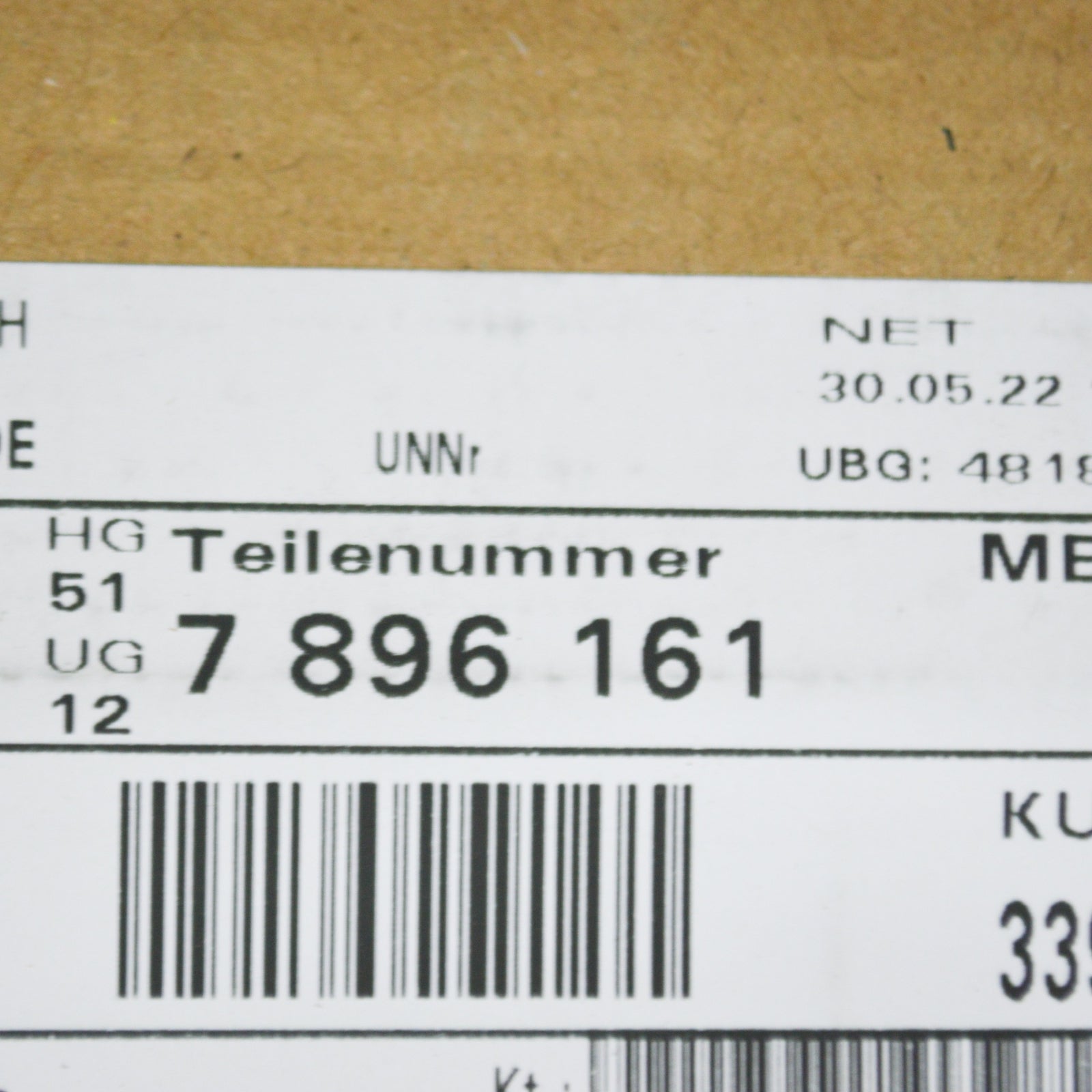 new bmw 3 e46 rear left bumper bracket clip clamp 51127896161 7896161 original