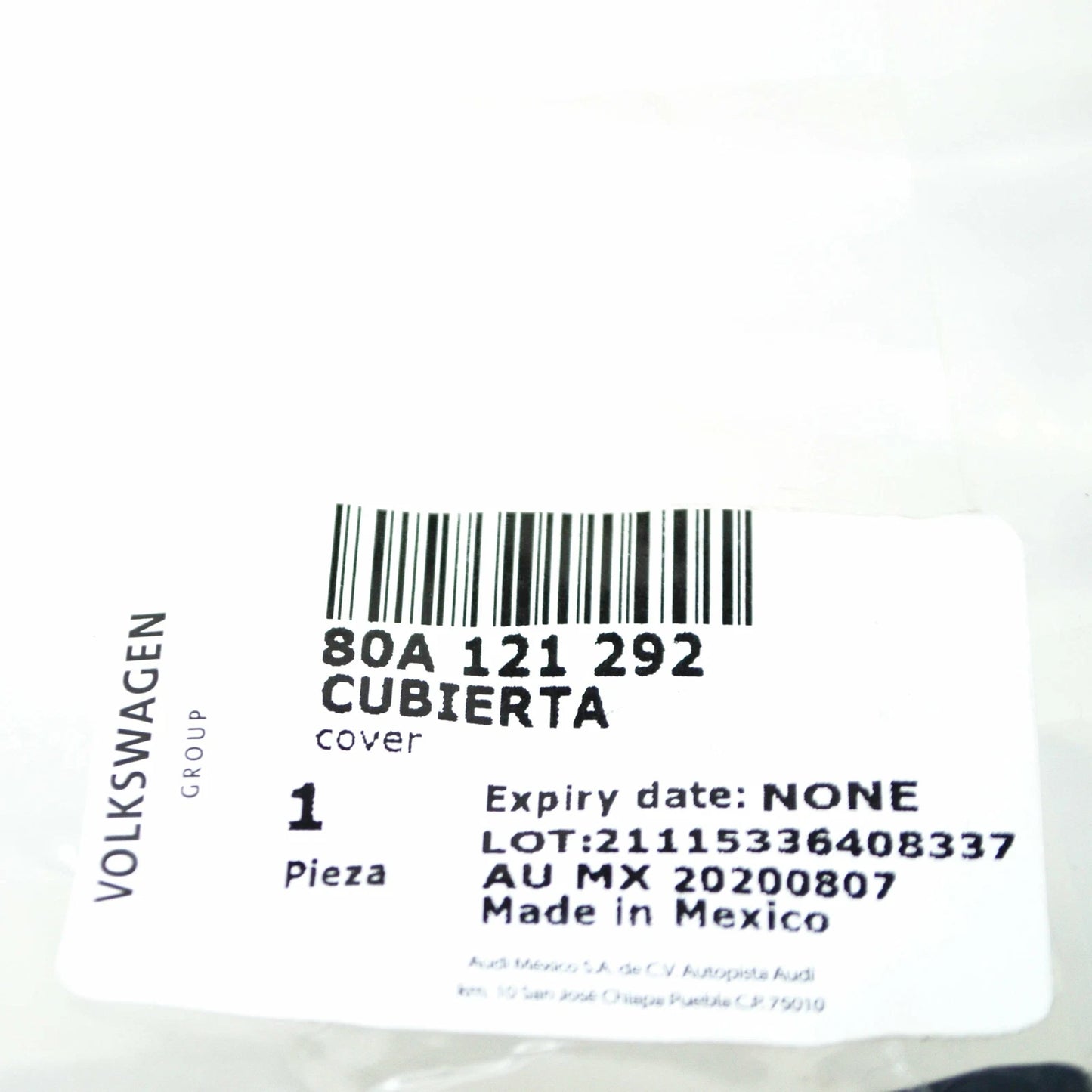 NEW AUDI Q5 FY RADIATOR CORE SUPPORT UPPER SEAL 80A121292 ORIGINAL