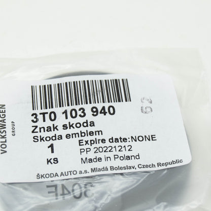 new skoda octavia mk3 5e engine cover skoda emblem 3t0103940 original