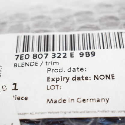 NEW VOLKSWAGEN TRANSPORTER 7E REAR BUMPER CORNER PIECE 7E0807322E9B9 ORIGINAL