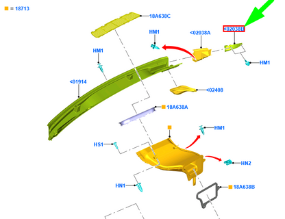 new ford transit mk4 left cowl side panel 1840017 bk31-c03194-aa3ja6 original