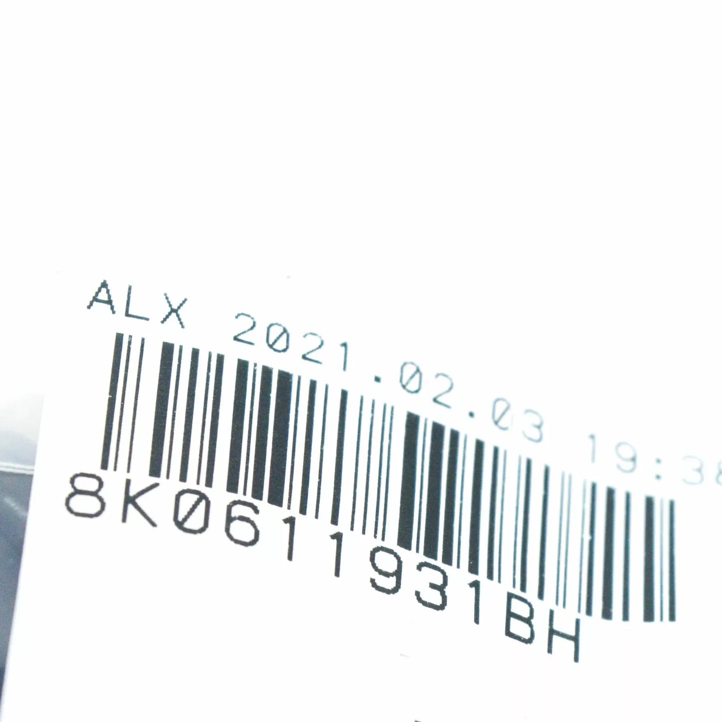 NEW AUDI A4 ALLROAD QUATTRO B8 BRAKE SERVO VACUUM PIPE HOSE 8K0611931BH ORIGINAL