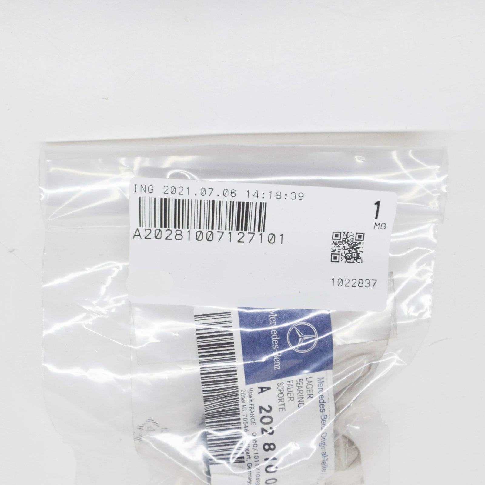 NEW MERCEDES-BENZ A W168 SUN VISOR BEARING CLIP A20281007127101 ORIGINAL