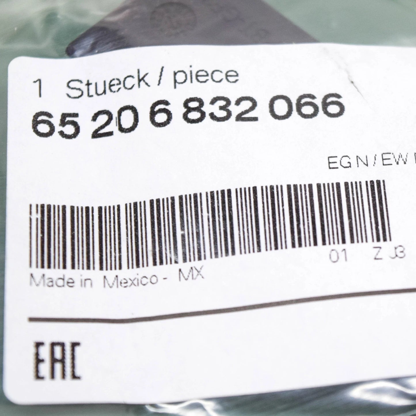 NEW BMW 1 EXTERIOR KEYLESS ENTRY AERIAL ANTENNA 6832066 65206832066 ORIGINAL