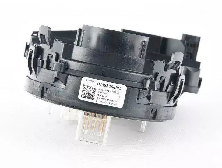 NEW VOLKSWAGEN TOUAREG 7P STEERING WHEEL COIL CLOCKSPRING 4H0953568M ORIGINAL