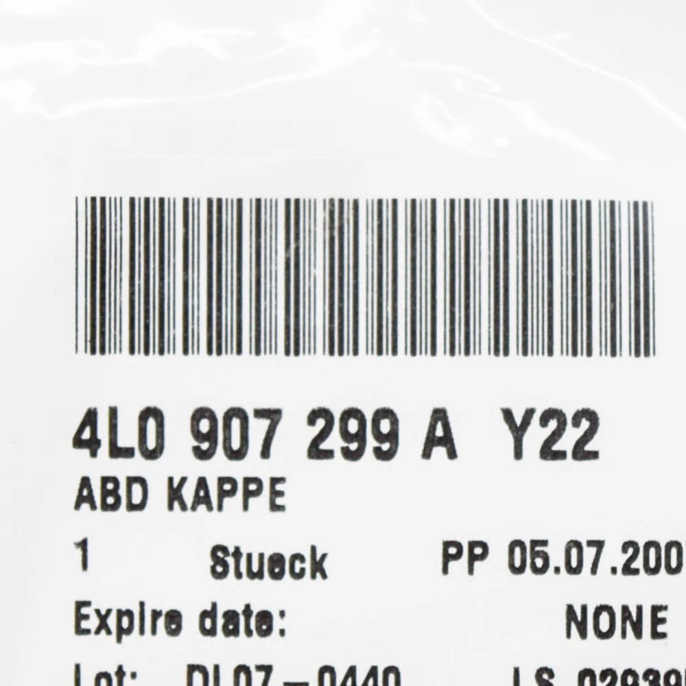 NEW AUDI A4 B8 A5 A6 LINEN BEIGE COVER CAP 4L0907299AY22 ORIGINAL