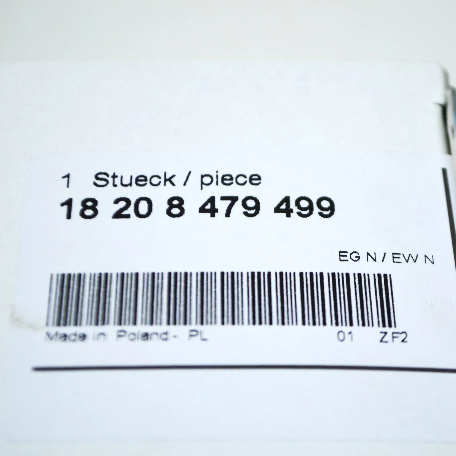 NEW BMW 3 G20 REAR EXHAUST TRANSMISSION BRACKET 18208479499 ORIGINAL