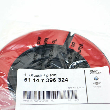 NEW BMW I3 I01 REAR TRUNK BOOTLID EMBLEM BADGE HOLDER 51147396324 ORIGINAL