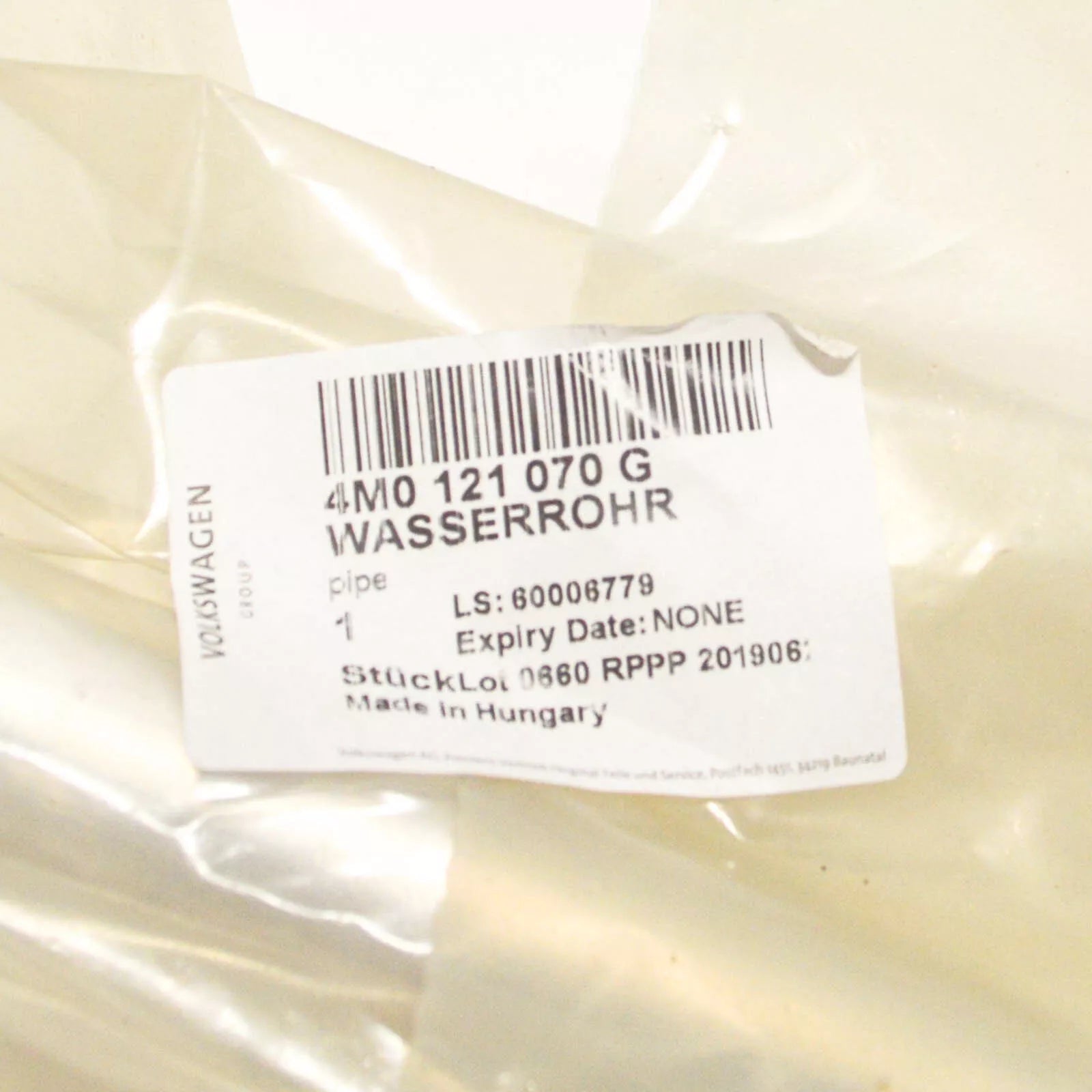 NEW AUDI Q7 4M MK2 ENGINE COOLANT PIPE HOSE 4M0121070G