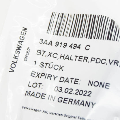 NEW VW PASSAT VARIANT B7 365 FRONT RIGHT PARKTRONIC HOLDER 3AA919494C ORIGINAL