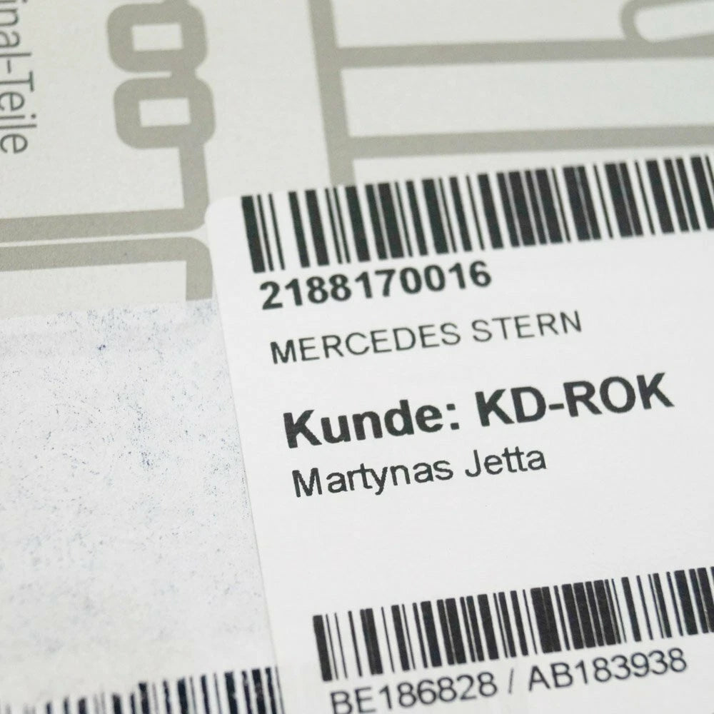 NEW MERCEDES-BENZ CLS C218 REAR BOOT LID BADGE A2188170016 ORIGINAL