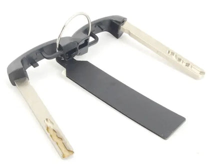 NEW BMW 5 F10 FRONT LEFT DOOR INTERIOR HANDLE FRAME 51217265083 ORIGINAL