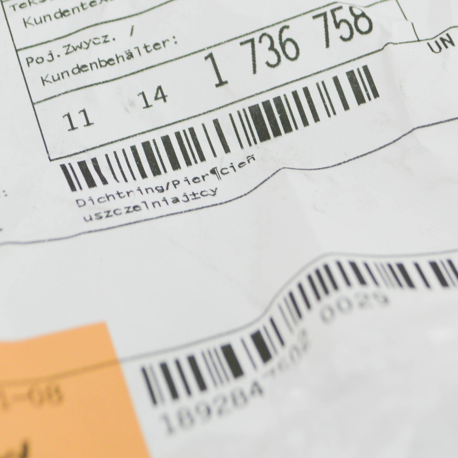 new bmw z4 coupe e86 upper timing cover sealing ring 11141736758 1736758