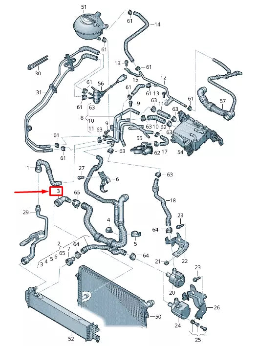 NEW VW SHARAN 7N QUICK ACTING COUPLING 7N0122291L