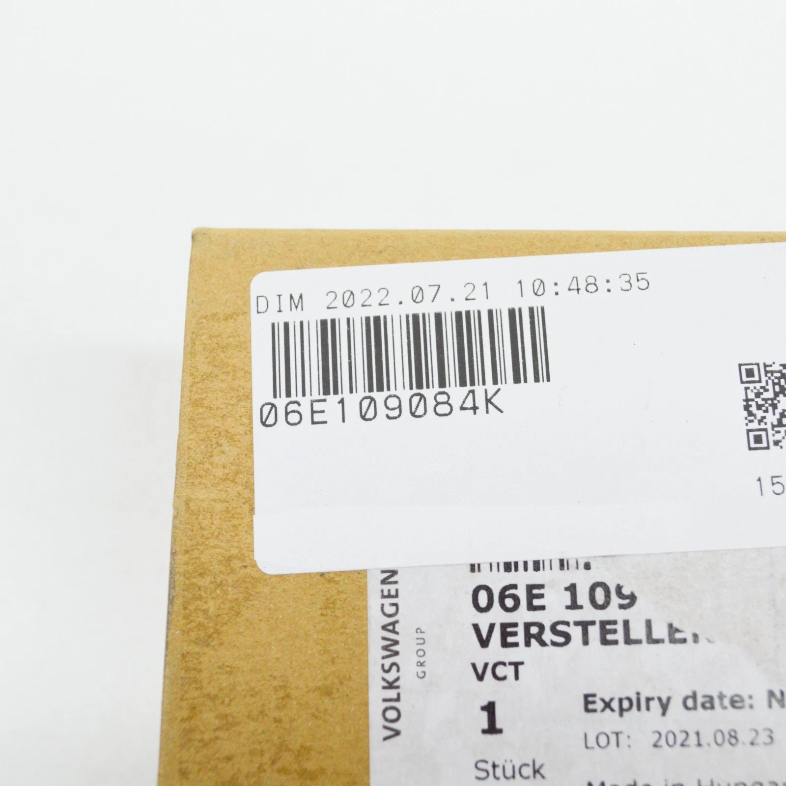 NEW AUDI Q7 4L ENGINE CAMSHAFT ADJUSTER UNIT 06E109084K ORIGINAL