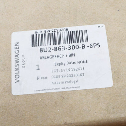 NEW AUDI Q3 8U STOWAGE COMPARTMENT RHD 8U2863300B6PS 8U2863300B 6PS ORIGINAL