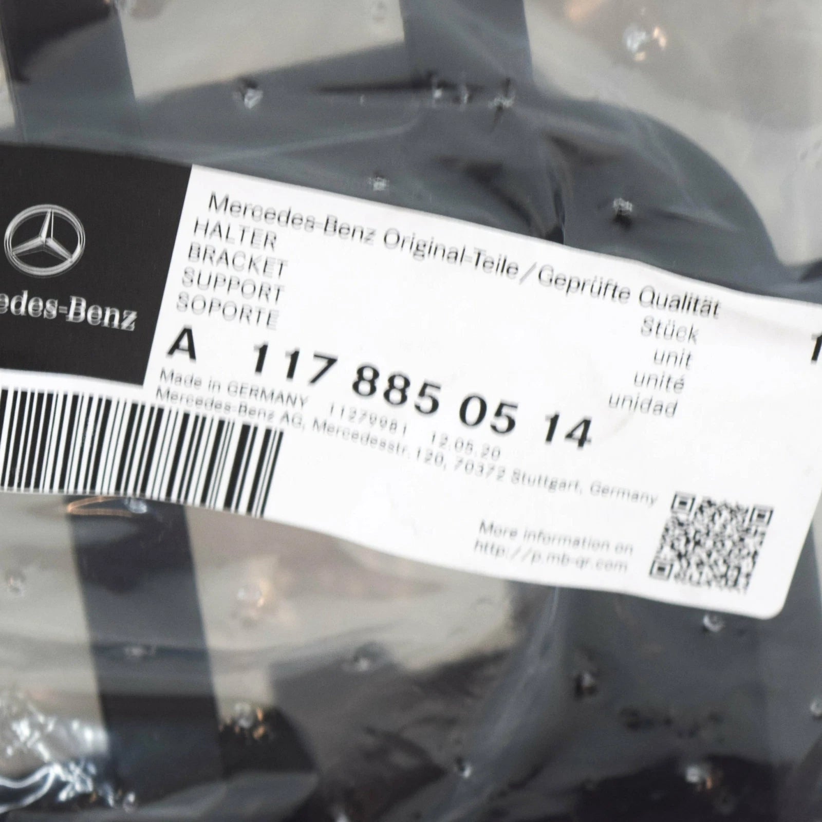 NEW MERCEDES-BENZ CLA COUPE C117 REAR RIGHT BUMPER BRACKET A1178850514