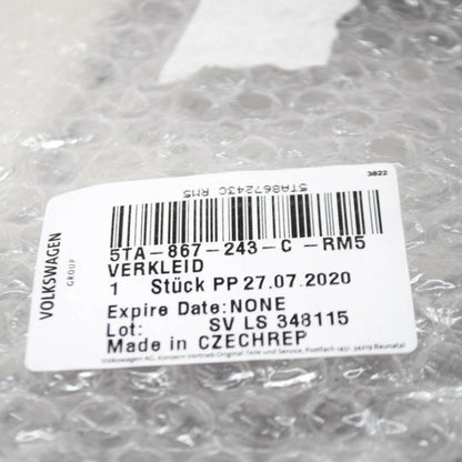 NEW VOLKSWAGEN TOURAN 5T LEFT UPPER INTERIOR B PILLAR TRIM 5TA867243CRM5