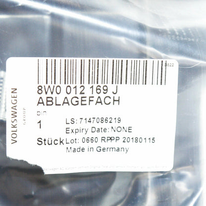 NEW AUDI A4 B9 REAR TRUNK FLOOR STORAGE COMPARTMENT 8W0012169J