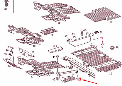 NEW MERCEDES-BENZ SPRINTER 903 RIGHT ENTRANCE COVERING A9096860600 ORIGINAL
