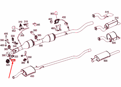 NEW MERCEDES-BENZ VITO W447 INJECTION NOZZLE PROFILE SEAL A2074920000 ORIGINAL