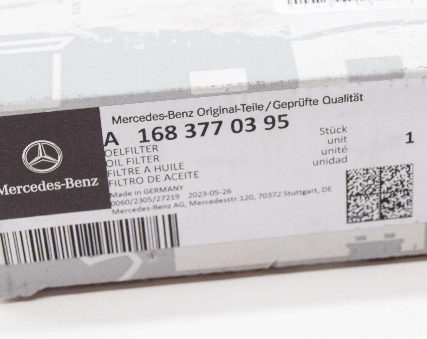 NEW MB A-CLASS W168 AUTOMATIC TRANSMISSION HYDRAULIC FILTER A1683770395 ORIGINAL