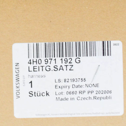 NEW AUDI A8 4H D4 ADAPTER CABLE LOOM 4H0971192G