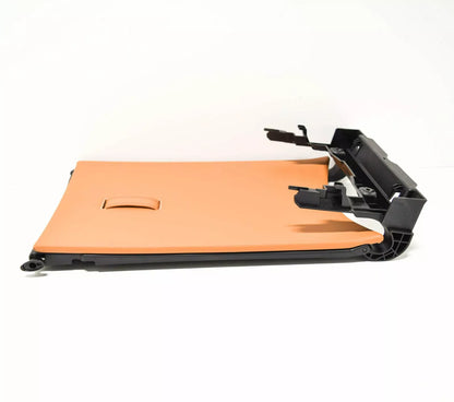 NEW BMW 7 G11 INTERIOR REAR SEAT CHANNEL COVER COGNAC 52207411729 ORIGINAL