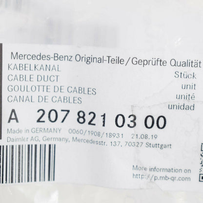NEW MB E-CLASS A207 TRUNK BOOT LID LEFT HINGE COVER A2078210300 ORIGINAL