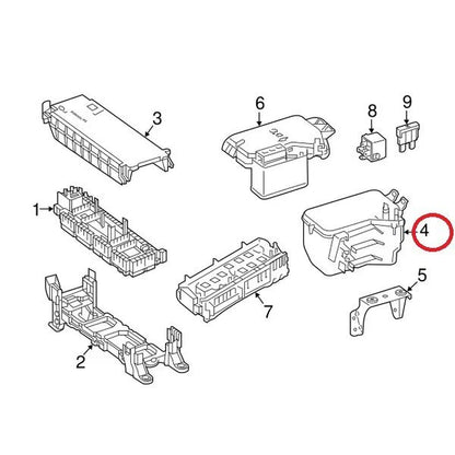 NEW MB VITO W447 CONTROL UNIT BOX EQUIPMENT COMPARTMENT A4475450069 ORIGINAL