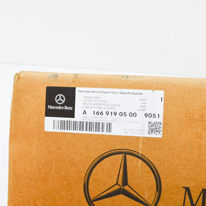 NEW MB M-CLASS W166 SEAT TRACK COVER LEFT A16691905009051 ORIGINAL