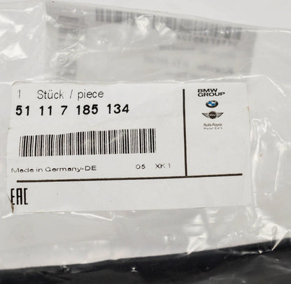 NEW BMW 1 E81 FRONT BUMPER RIGHT RUBBER STRIP PDC 51117185134 ORIGINAL