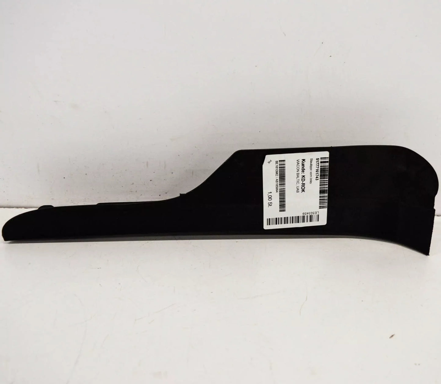 NEW BMW X5 E70 FRONT BUMPER PRESSURE LEFT LIP 51777161743 ORIGINAL