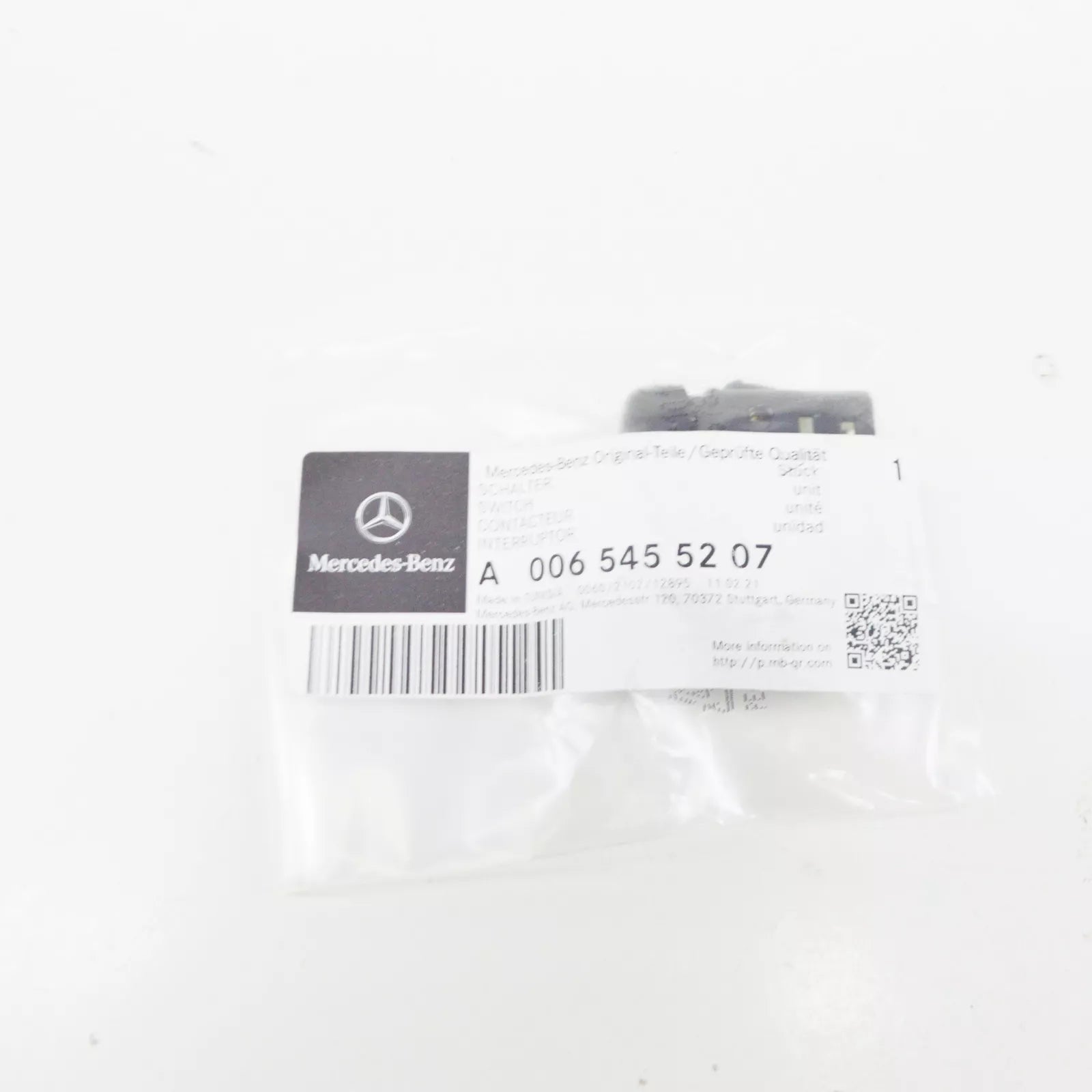 NEW MERCEDES-BENZ SPRINTER W903 REAR FOG LAMP SWITCH A0065455207 ORIGINAL