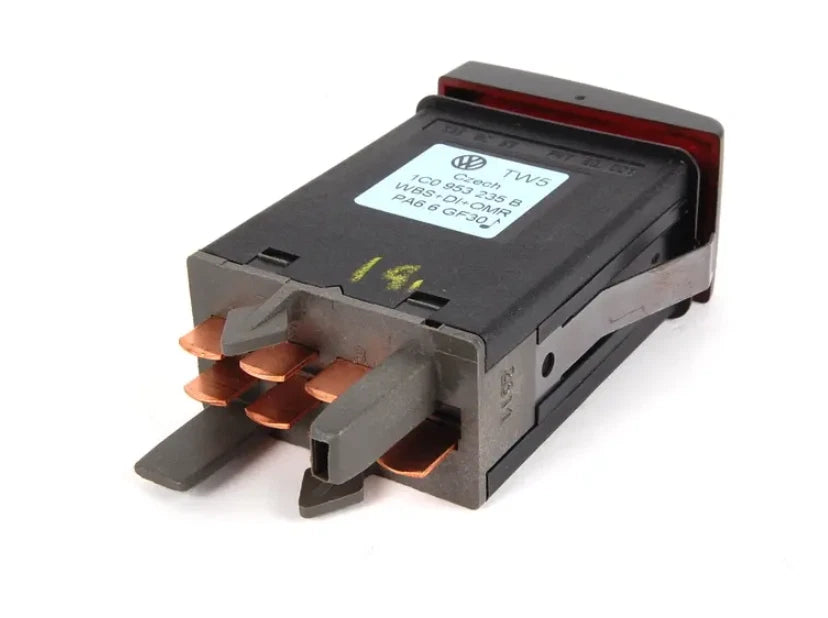 NEW VOLKSWAGEN BEETLE 9C DASHBOARD HAZARD BUTTON 1C0953235BB41