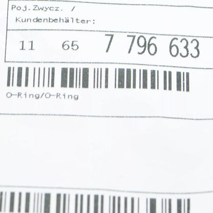 NEW BMW 5 E60 INTAKE MANIFOLD O-RING 11657796633 ORIGINAL